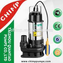 Pompe à eau submersible de grande capacité de CHIMP PUMP V1100Q pour des eaux d&#39;égout